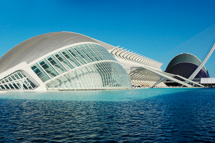 Ciudad de las artes y las ciencias Valencia